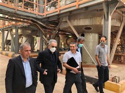بازدید اعضای هیأت عامل بانك صنعت و معدن از طرح های تامین مالی شده این بانك در استان بوشهر