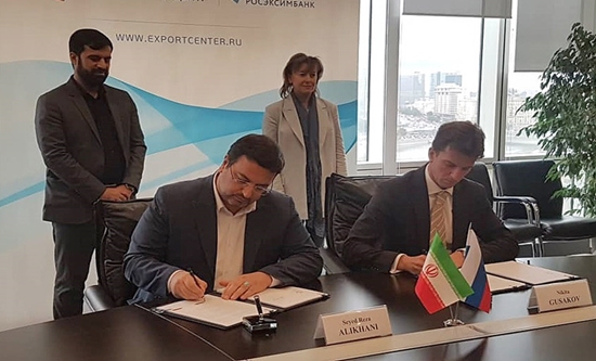 امضای سند همکاری میان صندوق ضمانت صادرات ایران و بیمه‌های صادرات روسیه