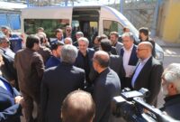 وزیر صمت از فولاد میبد بازدید کرد