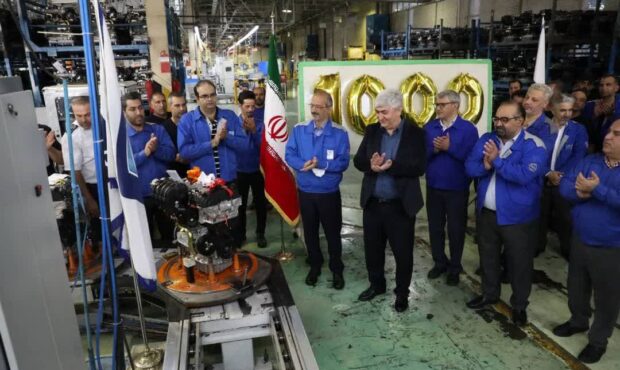 رویای موتور ۱۰۰۰ در ایران‌خودرو به واقعیت رسید