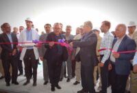 افتتاح كارخانه كربنات كلسیم رسوبی در استان بوشهر