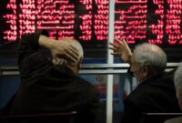 بورس قرمز شد