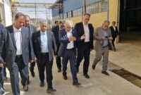 بازدید مدیرعامل بانك صنعت و معدن از 8 طرح تولیدی در استان فارس