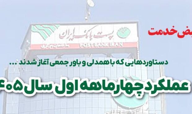 افزایش ۷۰ درصدی منابع و ۱۳۲ درصدی ضمانت‌نامه‌های ریالی صادره پست بانک ایران در چهارماهه اول سال 1405