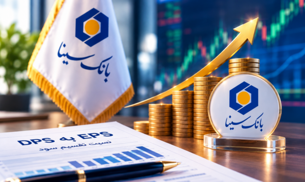 بانک سینا در جمع سه بانک برتر بورسی از نظر نسبت تقسیم سود